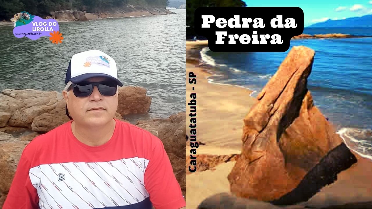 Praia da Pedra da Freira | Caraguatatuba – SP | Por: @vlogdolirolla